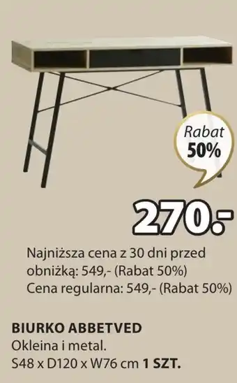 JYSK Biurko oferta