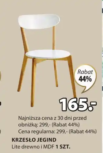 JYSK Krzesło MDF oferta