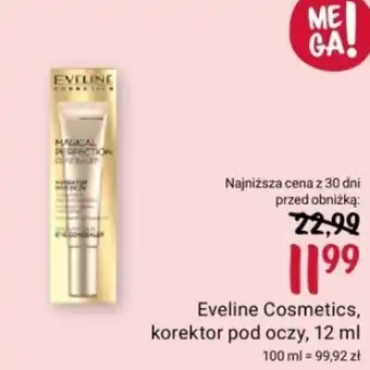Rossmann Eveline Cosmetics korektor pod oczy 12 ml oferta