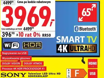 Media Expert Telewizor Sony oferta