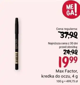 Rossmann Max Factor kredka do oczu 4 g oferta