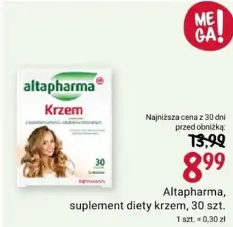 Altapharma suplement diety krzem 30 szt.