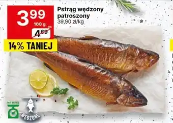 Delikatesy Centrum Pstrąg wędzony patroszony 100g oferta