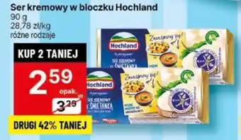 Delikatesy Centrum Ser kremowy w bloczku Hochland 90g oferta
