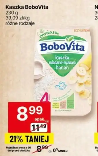 Delikatesy Centrum Kaszka BoboVita 230g oferta