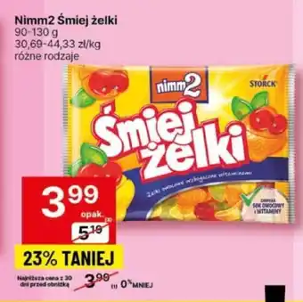 Delikatesy Centrum Nimm2 Śmiej żelki 90-130 g oferta