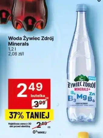 Delikatesy Centrum Woda Żywiec Zdrój Minerals 1,2l oferta
