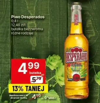 Delikatesy Centrum Piwo Desperados 0,4l oferta