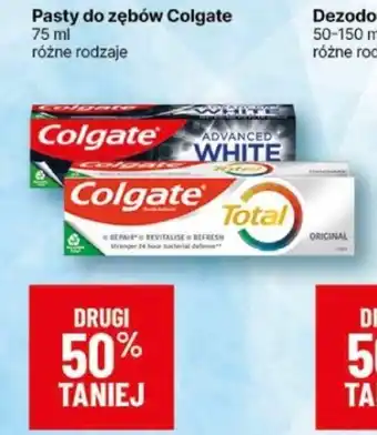 Pasty do zębów Colgate 75ml
