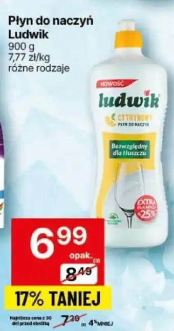 Delikatesy Centrum Płyn do naczyń Ludwik 900g oferta