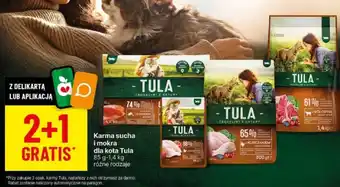 Delikatesy Centrum Karma sucha i mokra dla kota Tula 85 g-1,4 kg oferta