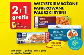 WSZYSTKIE MROŻONE PANIEROWANE PALUSZKI RYBNE
