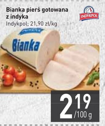 Stokrotka Bianka pierś gotowana z indyka 100g oferta
