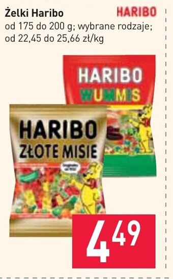 Stokrotka Żelki Haribo 175-200g oferta