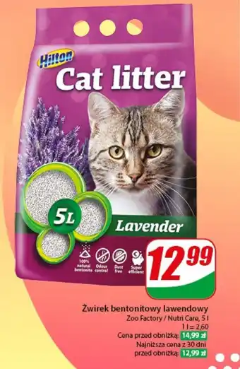 Dino Żwirek bentonitowy lawendowy 5 l oferta