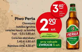 Żabka Piwo Perła 0,5 l oferta