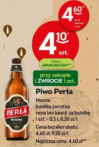 Żabka Piwo Perła oferta