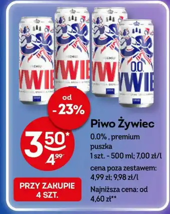 Żabka Piwo Żywiec 500 ml oferta