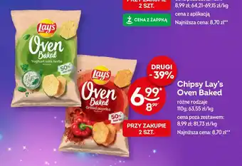 Żabka Chipsy Lay's Oven Baked 100 g oferta