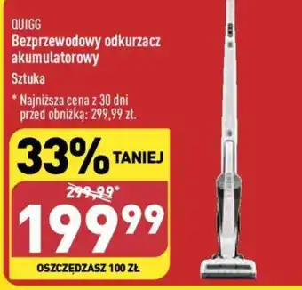 ALDI QUIGG Bezprzewodowy odkurzacz akumulatorowy oferta