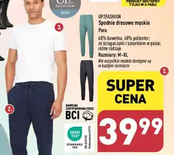 ALDI UP2FASHION Spodnie dresowe męskie oferta