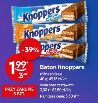 Żabka Baton Knoppers 40 g oferta
