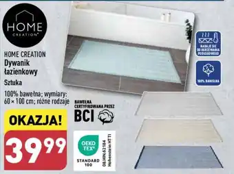 ALDI HOME CREATION Dywanik łazienkowy oferta