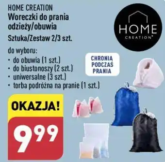 ALDI HOME CREATION Woreczki do prania odzieży/obuwia oferta