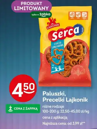 Żabka Paluszki, Precelki Lajkonik 100-200 g oferta