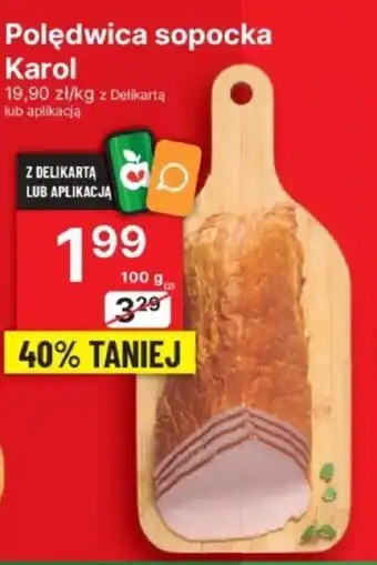 Delikatesy Centrum Polędwica sopocka Karol 100g oferta
