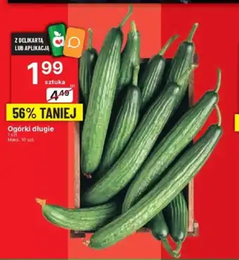Delikatesy Centrum Ogórki długie 1szt. oferta