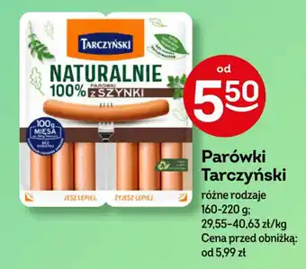 Żabka Parówki Tarczyński 160-220 g oferta