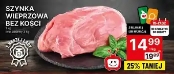 Delikatesy Centrum SZYNKA WIEPRZOWA BEZ KOŚCI 1kg oferta