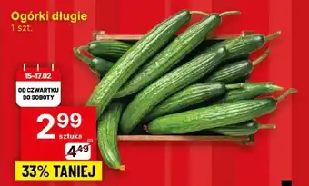 Delikatesy Centrum Ogórki długie 1 szt. oferta