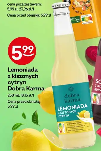 Żabka Lemoniada z kiszonych cytryn Dobra Karma 250 ml oferta