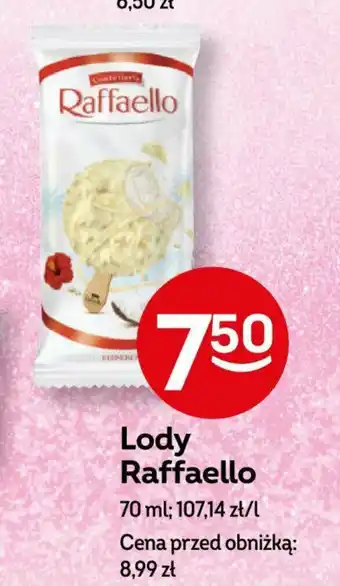 Żabka Lody Raffaello 70 ml oferta