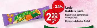 Żabka Lody Kaktus Lava 45 ml oferta