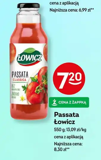 Żabka Passata Łowicz 550 g oferta