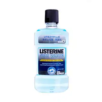 Drogeria Dr.Max Listerine Stay White, płyn do płukania jamy ustnej 500 ml oferta