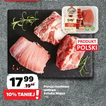 Netto Porcja rosołowa wołowa Sztuka Mięsa oferta