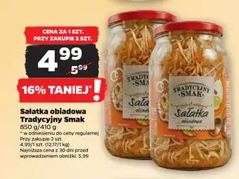 Netto Sałatka obiadowa Tradycyjny Smak oferta