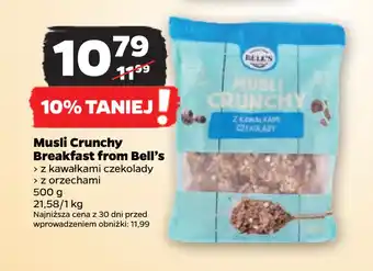 Netto Musli Crunchy Breakfast from Bell’s oferta
