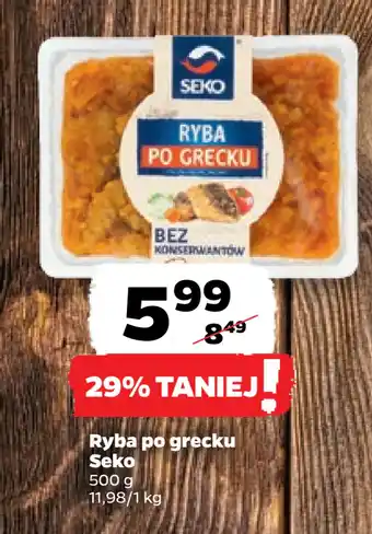 Netto Ryba po grecku Seko oferta