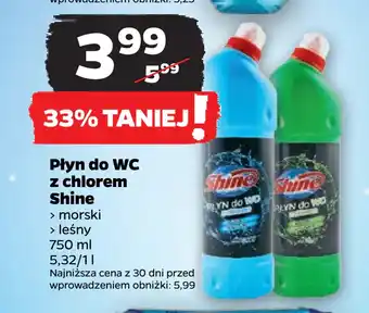 Netto Płyn do WC z chlorem Shine oferta