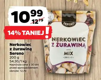 Netto Nerkowiec z żurawiną Sereno oferta