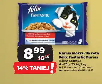Netto Karma mokra dla kota Felix Fantastic Purina oferta