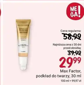 Rossmann Podkład do twarzy Max Factor oferta