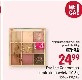 Rossmann Cienie do powiek Eveline Cosmetics oferta