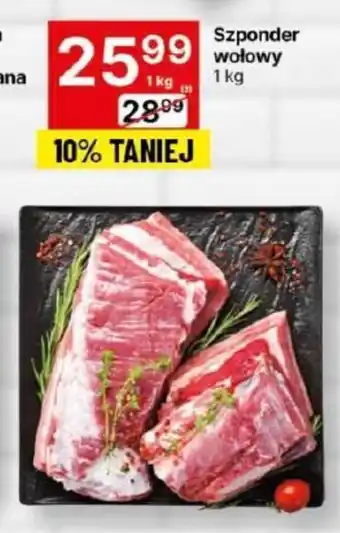 Delikatesy Centrum Szponder wołowy 1 kg oferta