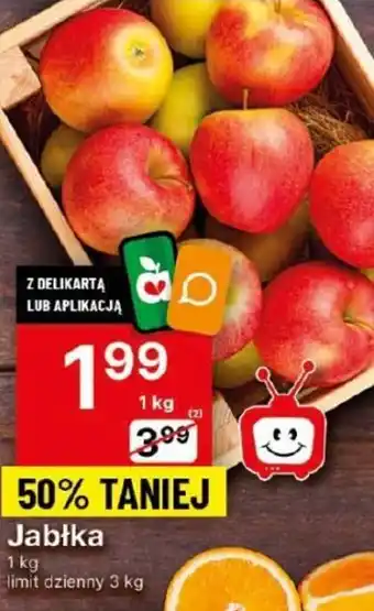 Delikatesy Centrum Jabłka 1 kg oferta